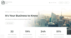 Desktop Screenshot of bbreporting.com