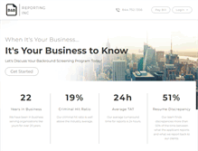 Tablet Screenshot of bbreporting.com
